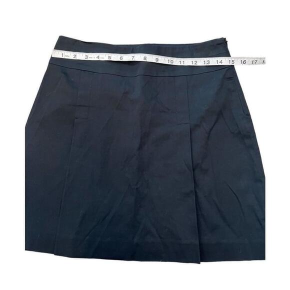 BANANA REPUBLIC Black High Waist Stretch Short Mini Skirt 2 - Picture 6 of 8